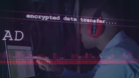 IT Administrator Initiating Secure Data Transfer Procedure