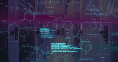 Digital Data Processing Futuristic Networking Concept - Download Free Stock Images Pikwizard.com