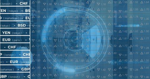 Digital Data Processing Global Interface Background - Download Free Stock Images Pikwizard.com