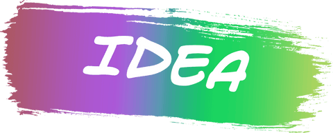Colorful Brushstroke Design with Idea Text on Transparent Background - Download Free Stock Videos Pikwizard.com