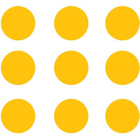 Yellow Spheres in Row Pattern on Transparent Background - Download Free Stock Videos Pikwizard.com