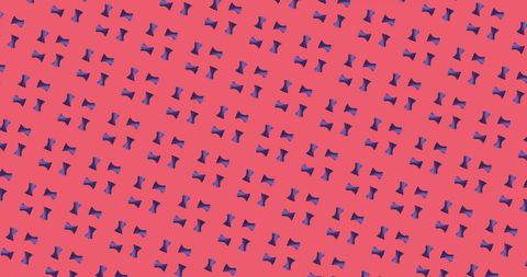 Blue Origami Bird Pattern on Vibrant Pink Backdrop - Download Free Stock Images Pikwizard.com