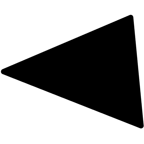 black triangle with transparent background illustrating abstraction - Download Free Stock Videos Pikwizard.com