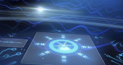 Futuristic Data Processing with Digital Interfaces and Global Connectivity - Download Free Stock Images Pikwizard.com