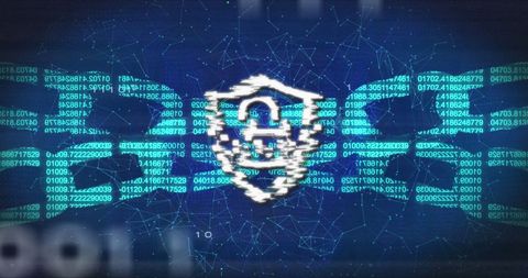 Digital Security Shield with Blockchain and Code Overlay - Download Free Stock Images Pikwizard.com