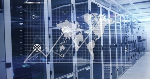 Advanced data center with global network overlay
