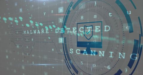 Digital Data Security with Malware Detection Rising - Download Free Stock Images Pikwizard.com