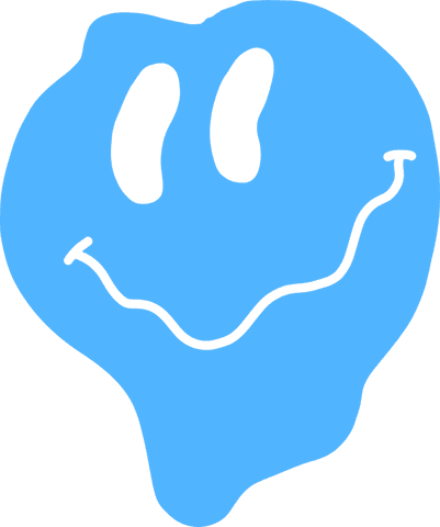 abstract blue blob with wavy smile on transparent background - Download Free Stock Videos Pikwizard.com