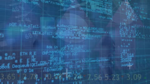 Financial Data Processing on Digital Grid Interface