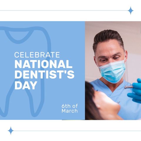 Celebrating National Dentist's Day with Patient Interaction - Download Free Stock Templates Pikwizard.com