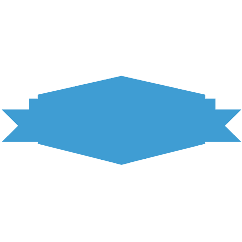 Blue Ribbon Banner Illustration on Transparent Background - Download Free Stock Videos Pikwizard.com