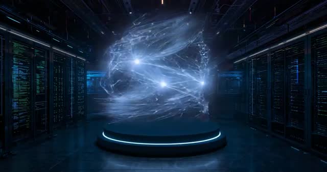 Holographic Network Emerging in High-Tech Datacenter