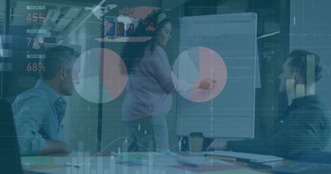 Team Collaboration and Strategy Development in Corporate Setting