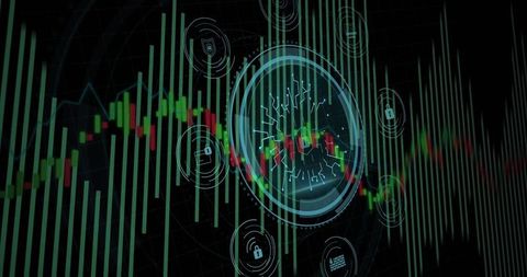 Advanced Cybersecurity Analytics with Digital Data Interface - Download Free Stock Images Pikwizard.com