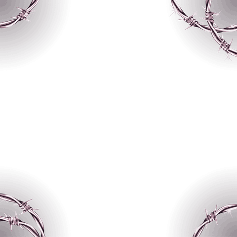 barbed wire loops floating on transparent background - Download Free Stock Videos Pikwizard.com