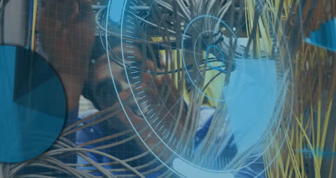 Virtual Data Visualization in Network Infrastructure