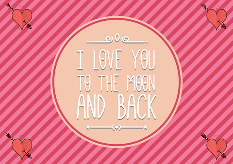Transparent Pink Love Card with Romantic Message and Hearts - Download Free Stock Videos Pikwizard.com