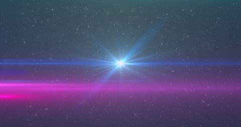 Glowing Blue Light in Vast Starry Galaxy - Download Free Stock Images Pikwizard.com