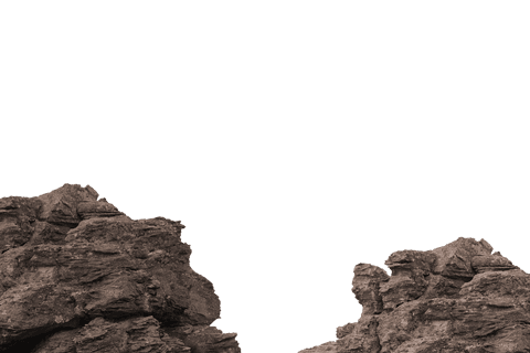 rocky landscape illustration on transparent background - Download Free Stock Videos Pikwizard.com