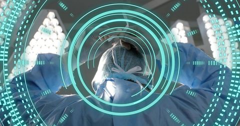 Futuristic Healthcare Technology with AI Analysis in Surgery - Download Free Stock Images Pikwizard.com