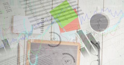 Financial Analysis on Digital Tablet on Wooden Desk - Download Free Stock Images Pikwizard.com