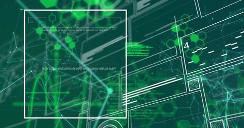 Digital Display of Scientific Data and Technological Innovations - Download Free Stock Images Pikwizard.com
