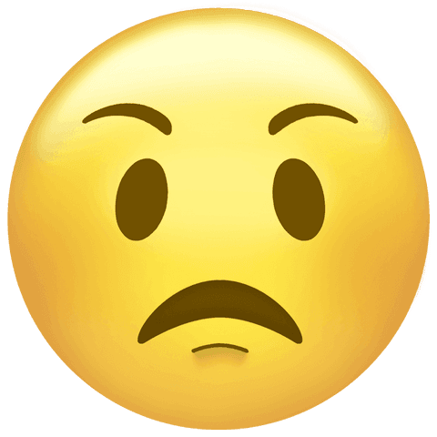 Puzzled Expression Emoji with Transparent Background - Download Free Stock Videos Pikwizard.com