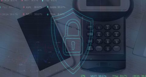 Secure Digital Payments with Technology and Global Connections - Download Free Stock Images Pikwizard.com