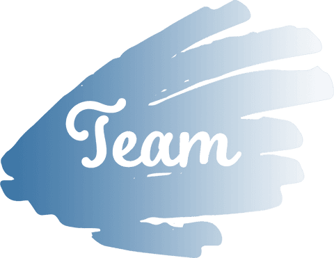 Transparent Blue Brush Stroke with Team Text - Download Free Stock Videos Pikwizard.com