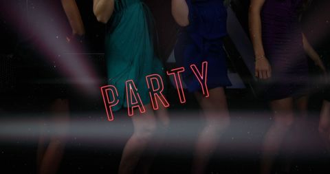 Diverse friends dancing celebrate national dance day