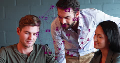 Collaborative Team Analyzing Global Network Strategies