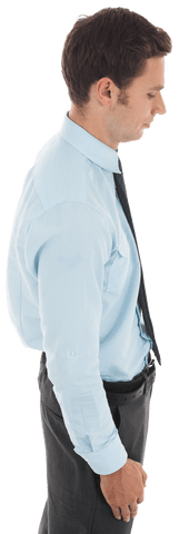 caucasian businessman in blue shirt transparent background - Download Free Stock Videos Pikwizard.com