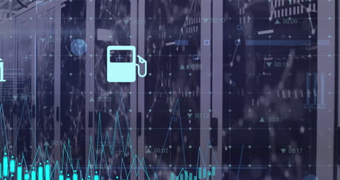 Visualizing Data Networks with Graphs in Server Room