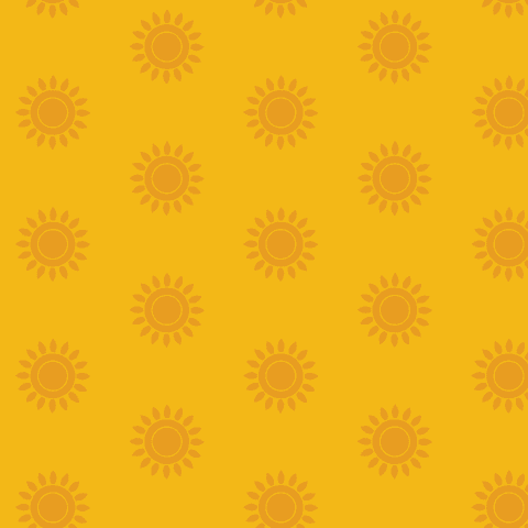 seamless yellow sun pattern transparent background flat vector art - Download Free Stock Videos Pikwizard.com