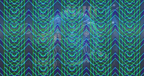 futuristic data processing with neon technology interface - Download Free Stock Images Pikwizard.com