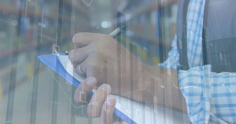 Warehouse management integrating technology and data analytics