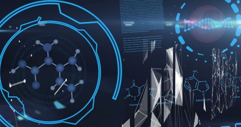 Innovative science data with molecular and dna interfaces