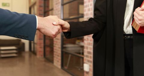Business Handshake Sealing Deal in Corporate Setting - Download Free Stock Images Pikwizard.com