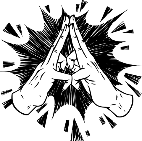 two-hands forming diamond symbol on transparent background - Download Free Stock Videos Pikwizard.com