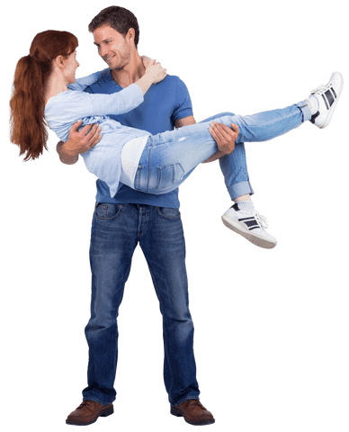 Joyful Couple in Casual Attire with Young Woman Lifted Transparent Background - Download Free Stock Videos Pikwizard.com