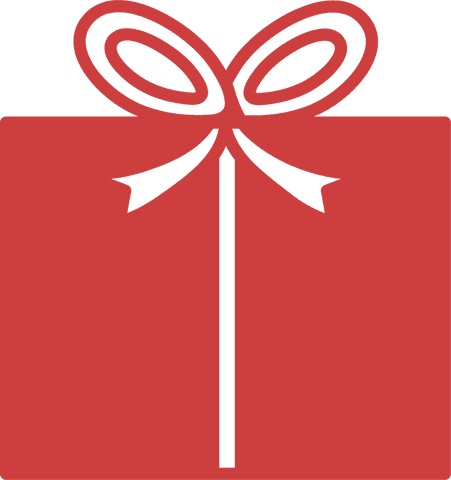 Red Gift With Bow on Transparent Background - Download Free Stock Videos Pikwizard.com