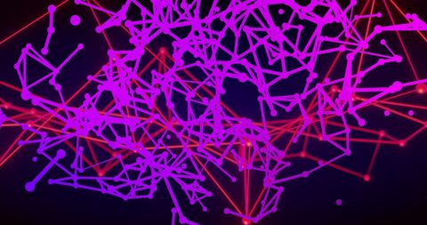 Vibrant Digital Network with Hypnotic Node Connections - Download Free Stock Images Pikwizard.com