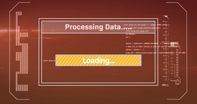 Digital Data Processing and Loading Overview - Download Free Stock Images Pikwizard.com