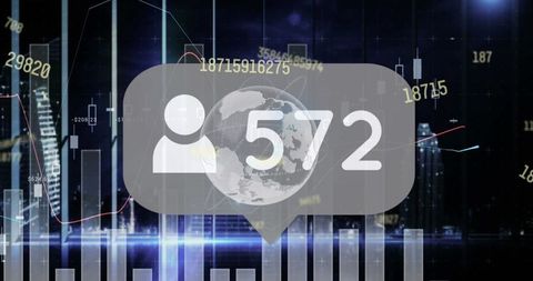 Interactive dashboard with data analytics and user communication elements