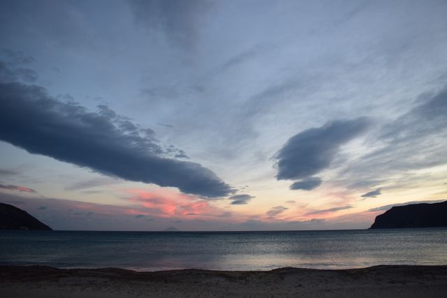 Sky Beach Sunset - Download Free Stock Photos Pikwizard.com