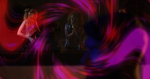 Dynamic Concert Performance with Vivid Light Effects