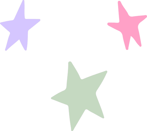 Whimsical Pastel Stars on Transparent Background - Download Free Stock Videos Pikwizard.com
