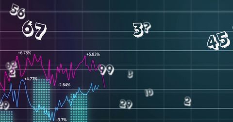 Digital Financial Data with Graphs and Numbers Illustrations - Download Free Stock Images Pikwizard.com