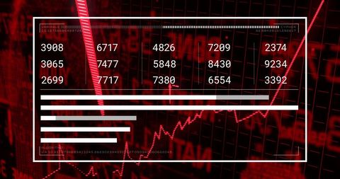Financial Analytical Dashboard with Stock Market Trends - Download Free Stock Images Pikwizard.com