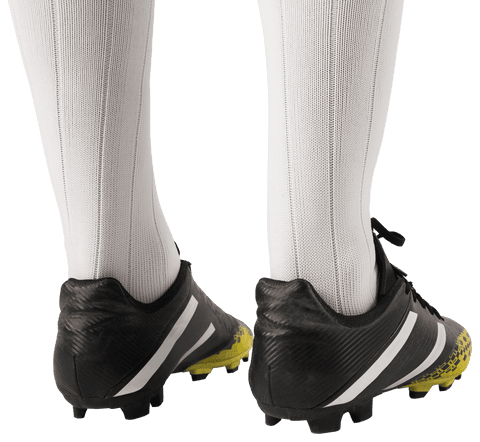 transparent football boots with white stripes on grassy field - Download Free Stock Videos Pikwizard.com